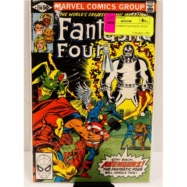 MARVEL COMICS FANTASTIC FOUR #230