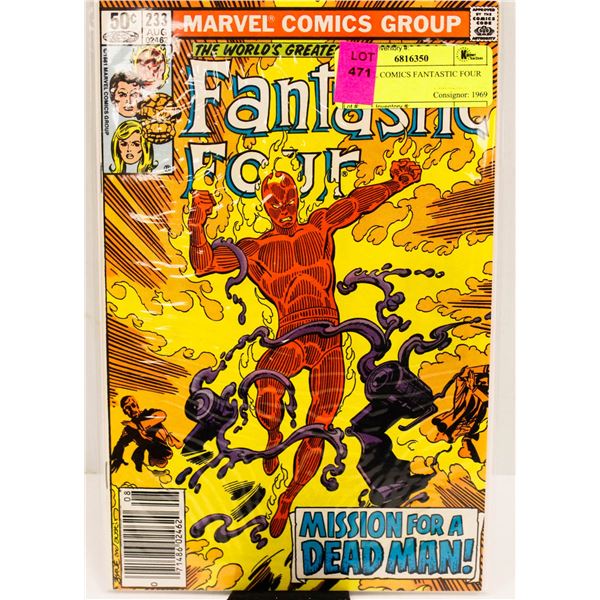 MARVEL COMICS FANTASTIC FOUR #233