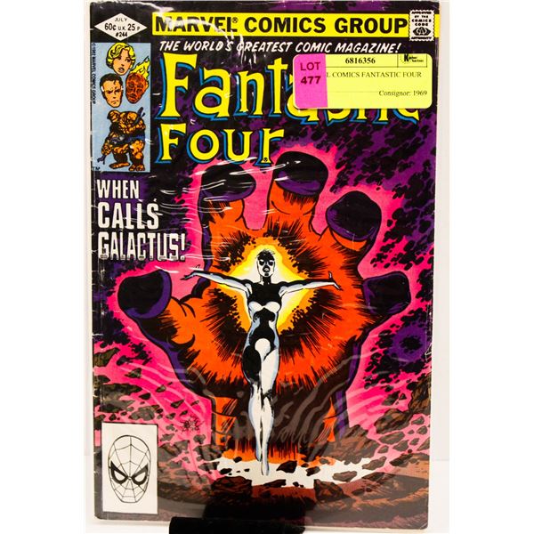 MARVEL COMICS FANTASTIC FOUR #244