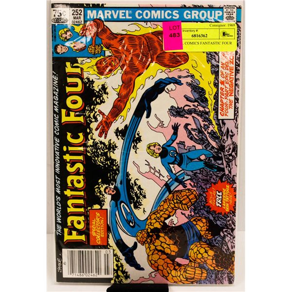 MARVEL COMICS FANTASTIC FOUR #252
