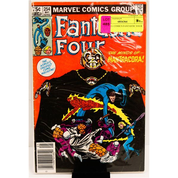 MARVEL COMICS FANTASTIC FOUR #254