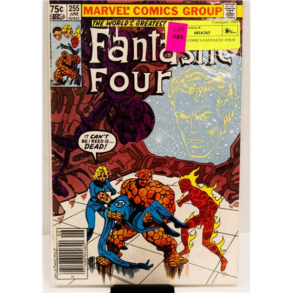 MARVEL COMICS FANTASTIC FOUR #255
