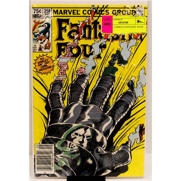 MARVEL COMICS FANTASTIC FOUR #258