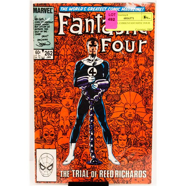 MARVEL COMICS FANTASTIC FOUR #262
