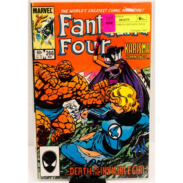 MARVEL COMICS FANTASTIC FOUR #266