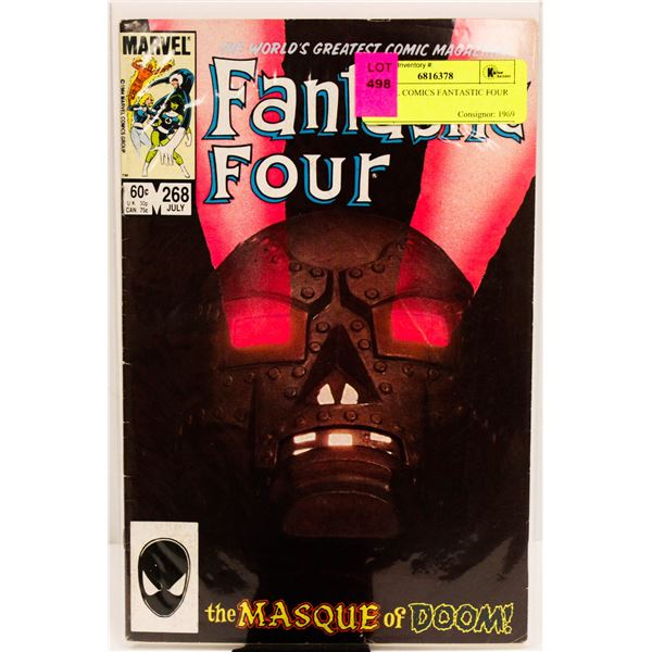MARVEL COMICS FANTASTIC FOUR #268