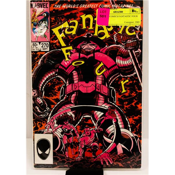 MARVEL COMICS FANTASTIC FOUR #270