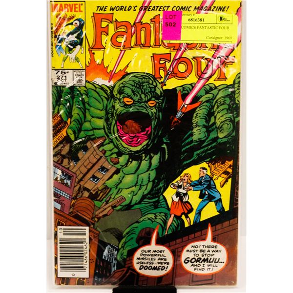 MARVEL COMICS FANTASTIC FOUR #271