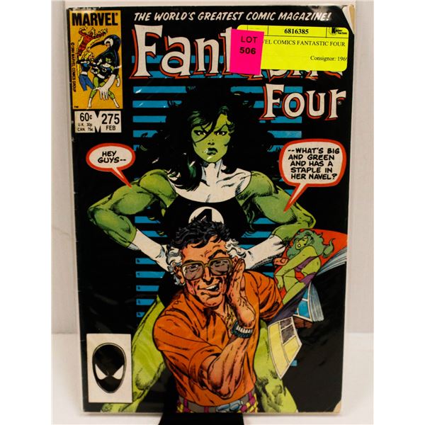 MARVEL COMICS FANTASTIC FOUR #275
