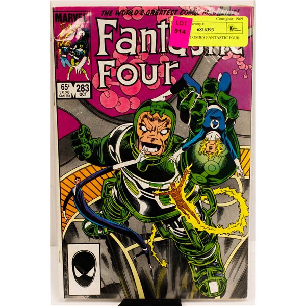 MARVEL COMICS FANTASTIC FOUR #283