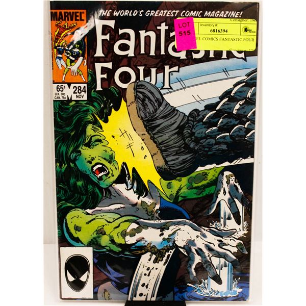 MARVEL COMICS FANTASTIC FOUR #284