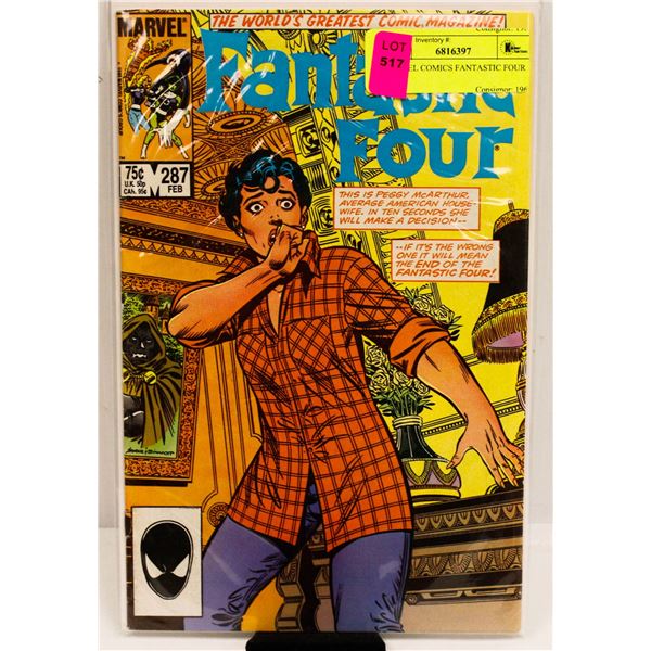 MARVEL COMICS FANTASTIC FOUR #287