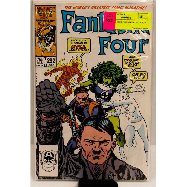 MARVEL COMICS FANTASTIC FOUR #292