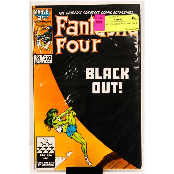 MARVEL COMICS FANTASTIC FOUR #293