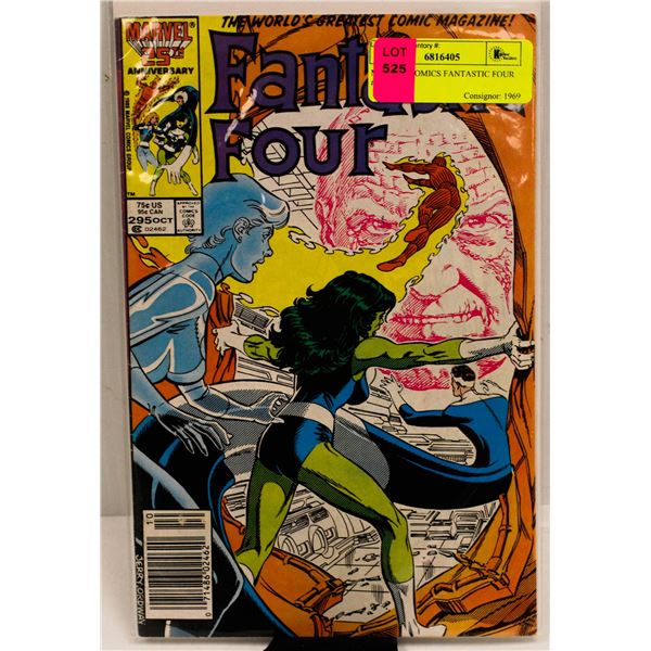 MARVEL COMICS FANTASTIC FOUR #295