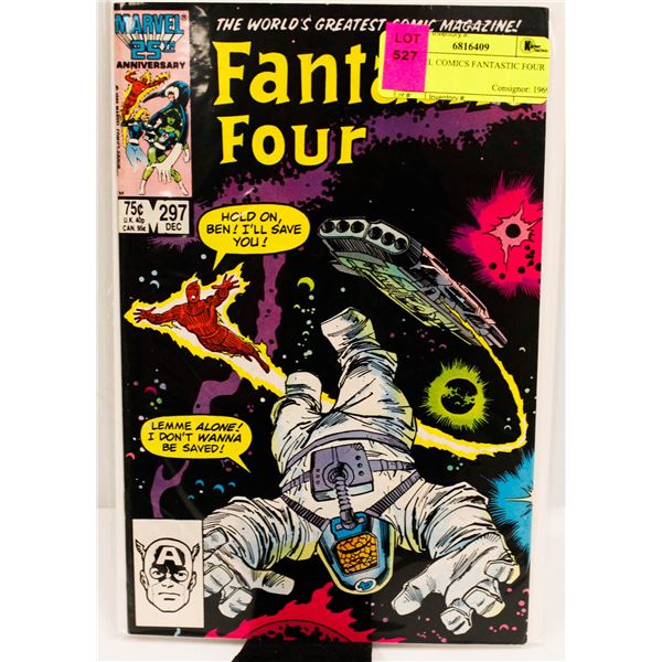 MARVEL COMICS FANTASTIC FOUR #297