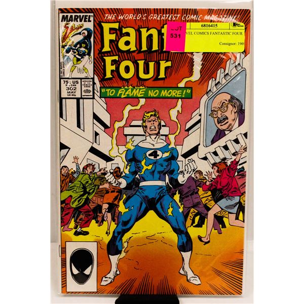 MARVEL COMICS FANTASTIC FOUR #302