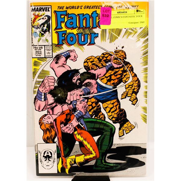MARVEL COMICS FANTASTIC FOUR #303