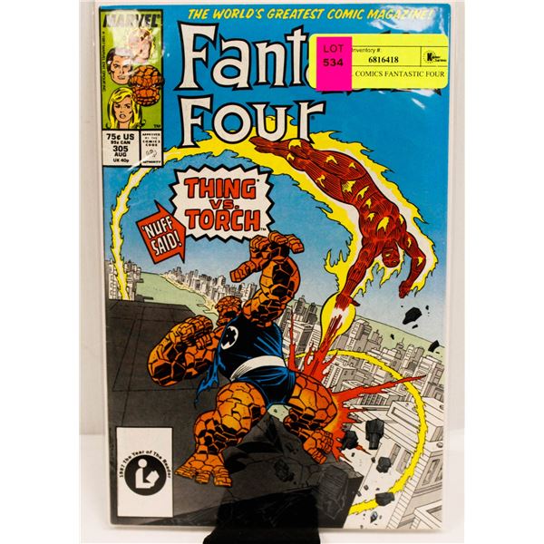 MARVEL COMICS FANTASTIC FOUR #305