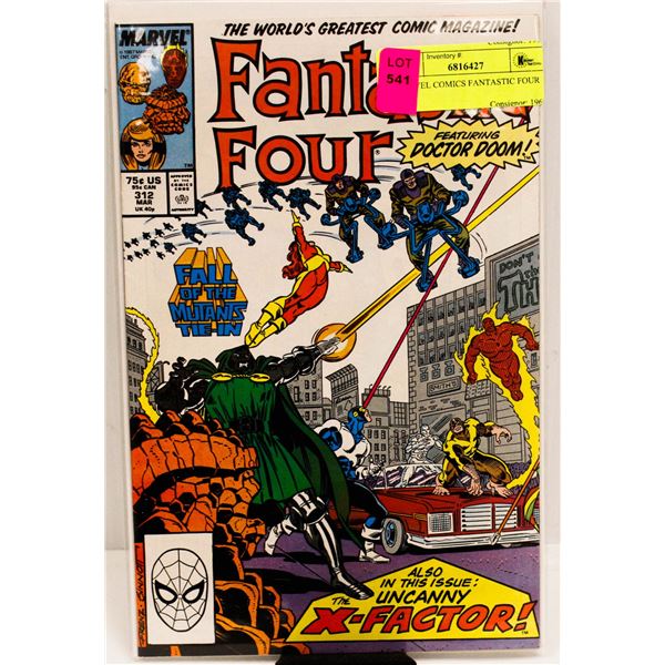 MARVEL COMICS FANTASTIC FOUR #312
