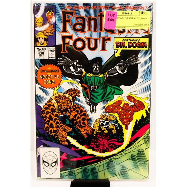 MARVEL COMICS FANTASTIC FOUR #318