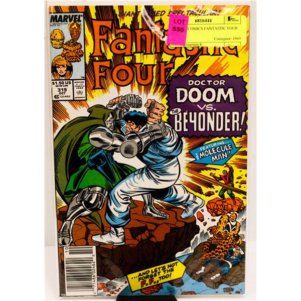 MARVEL COMICS FANTASTIC FOUR #319