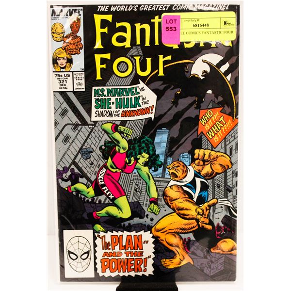 MARVEL COMICS FANTASTIC FOUR #321