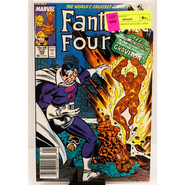 MARVEL COMICS FANTASTIC FOUR #322