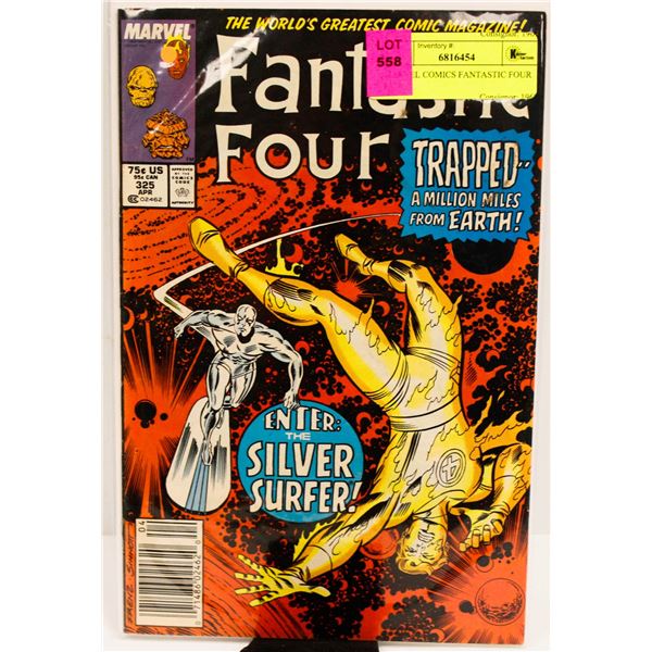 MARVEL COMICS FANTASTIC FOUR #325
