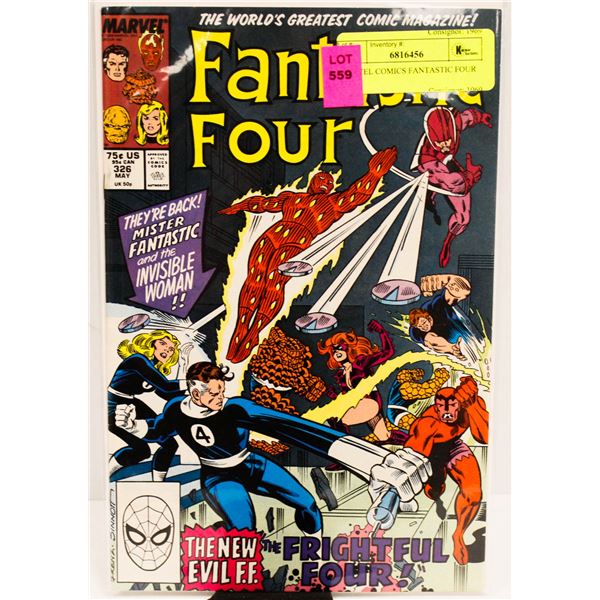 MARVEL COMICS FANTASTIC FOUR #326