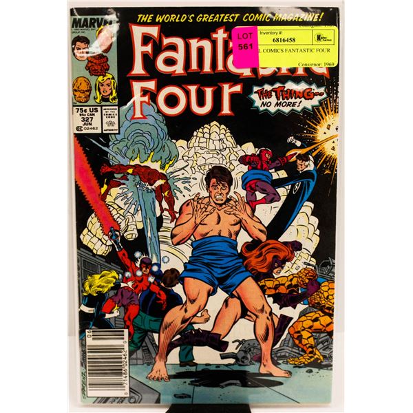 MARVEL COMICS FANTASTIC FOUR #327