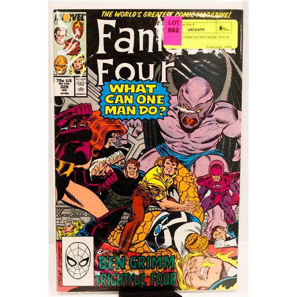 MARVEL COMICS FANTASTIC FOUR #328