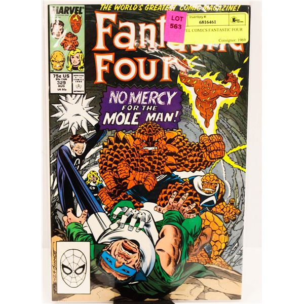 MARVEL COMICS FANTASTIC FOUR #329