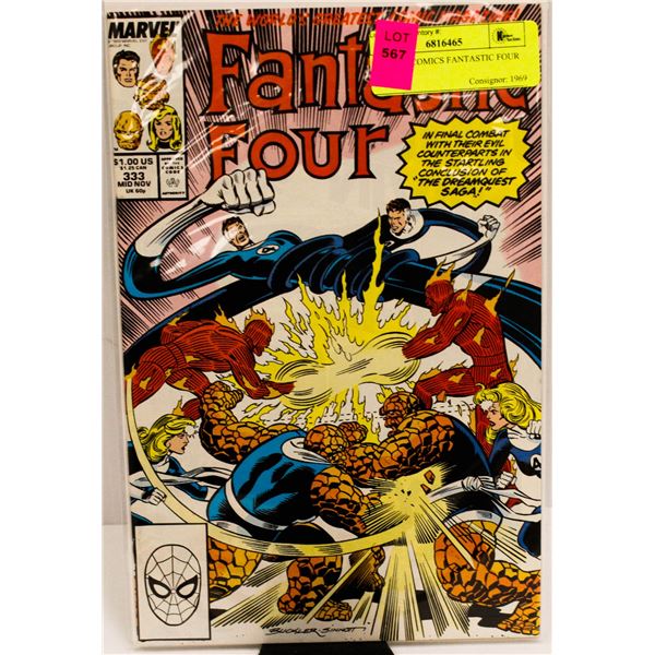MARVEL COMICS FANTASTIC FOUR #333
