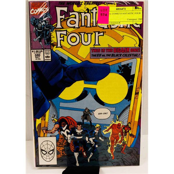 MARVEL COMICS FANTASTIC FOUR #340