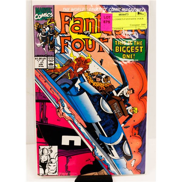 MARVEL COMICS FANTASTIC FOUR #341
