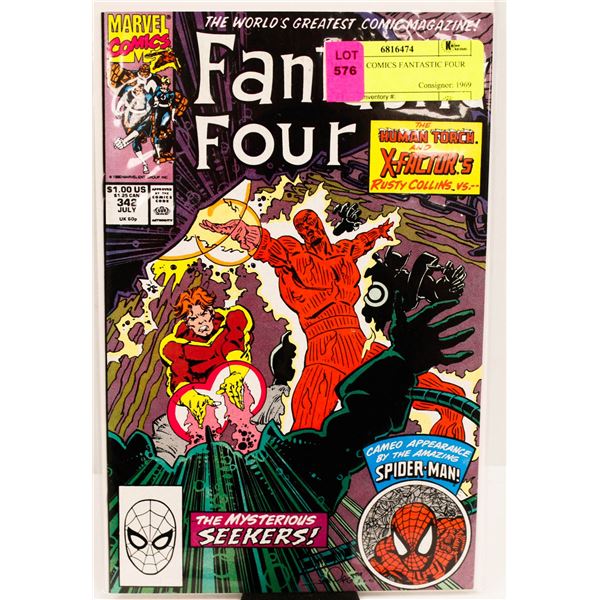 MARVEL COMICS FANTASTIC FOUR #342