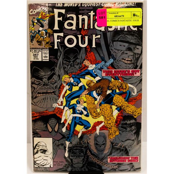 MARVEL COMICS FANTASTIC FOUR #347