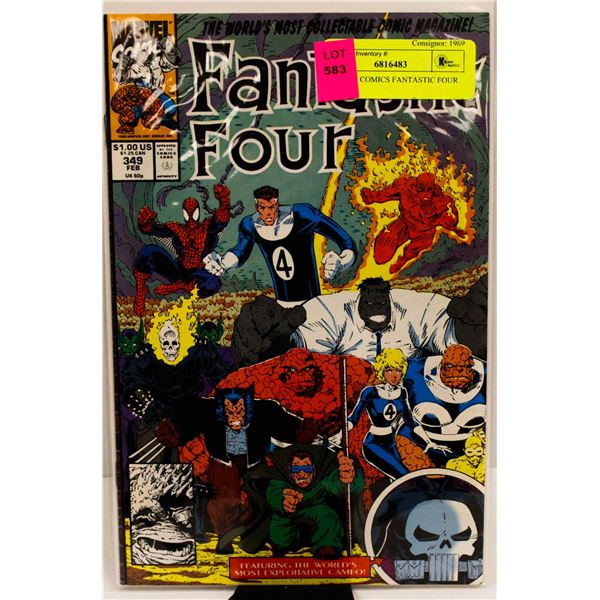 MARVEL COMICS FANTASTIC FOUR #349