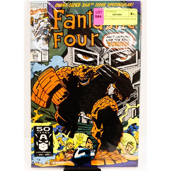 MARVEL COMICS FANTASTIC FOUR #350