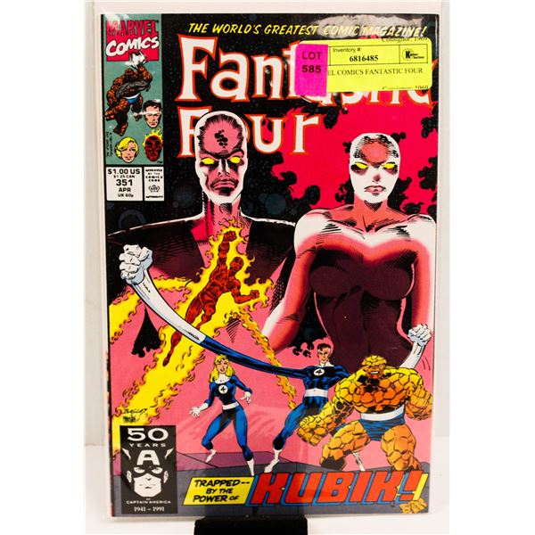 MARVEL COMICS FANTASTIC FOUR #351