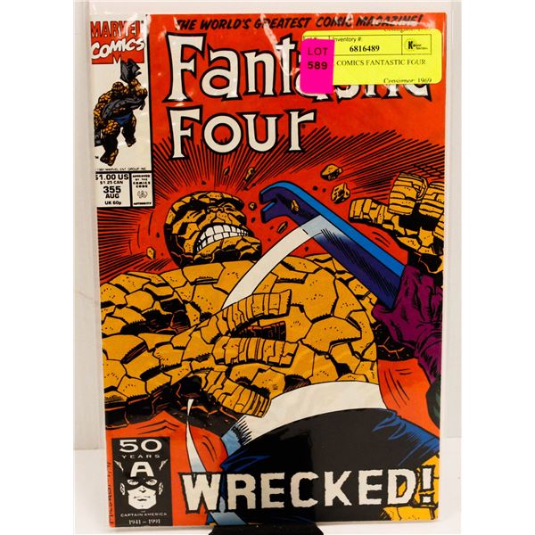MARVEL COMICS FANTASTIC FOUR #355