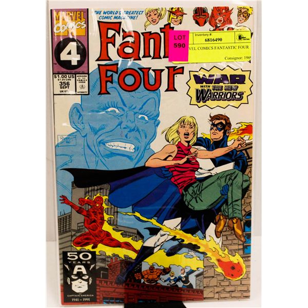 MARVEL COMICS FANTASTIC FOUR #356