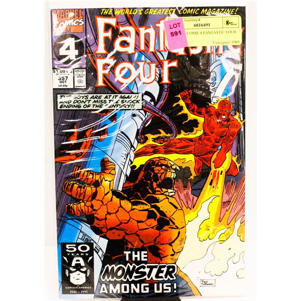 MARVEL COMICS FANTASTIC FOUR #357