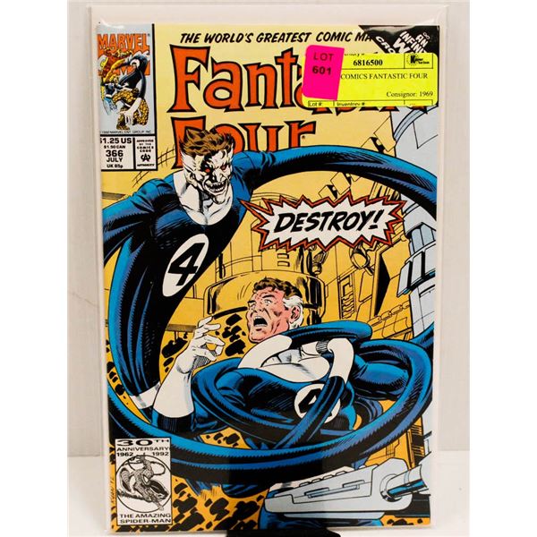 MARVEL COMICS FANTASTIC FOUR #366