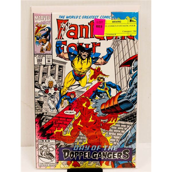 MARVEL COMICS FANTASTIC FOUR #368