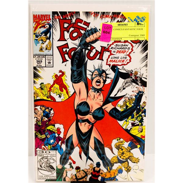 MARVEL COMICS FANTASTIC FOUR #369