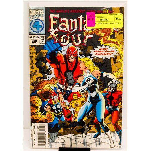 MARVEL COMICS FANTASTIC FOUR #388