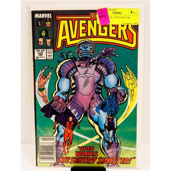 MARVEL THE AVENGERS #288