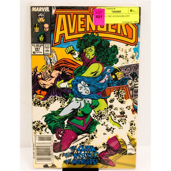MARVEL THE AVENGERS #297